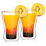 4Home termo steklenica Long drink Hot&amp;Cool 280ml, 2 kos