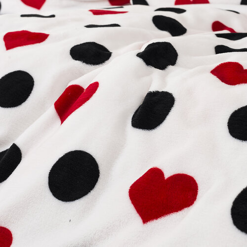 Lenjerie pat 1 pers. 4Home Inimioare, microflanel, 140 x 200 cm, 70 x 90 cm