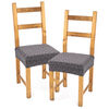 4Home Elastischer Stuhlsitzbezug Comfort Plus Harmony, 40 - 50 cm, 2er-Set
