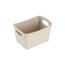 Koziol Shranjevalna škatla Boxxx S Organic bež, 1l, 12,8 x 18,7 x 10,8 cm