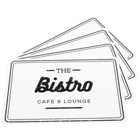 Bistro/Vintage kétoldalas alátét, 42 x 29 cm, 4 db-os szett Bistro/Vintage kétoldalas alátét, 42 x 29 cm, 4 db-os szett