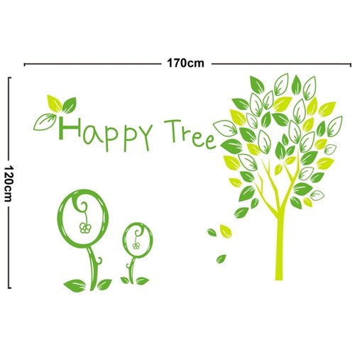 Naklejka dekoracyjna Happy Tree 2