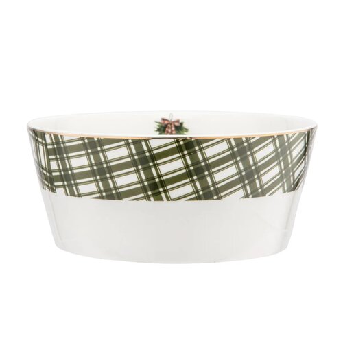 Altom Christmas Tree porcelán tál 15 cm, 600 ml