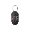 InDecor Sfeșnic metalic Leaf negru, 15 x 15 x 27cm