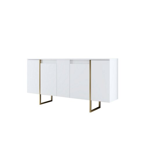 Schrank Luxe White and Gold