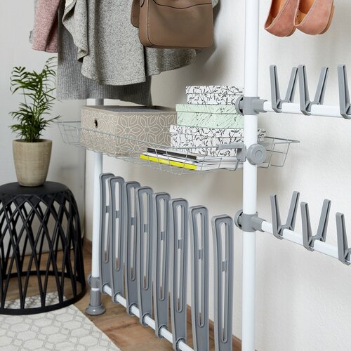 Wenko Teleskopstange Herkules 165–300 cm, weiß