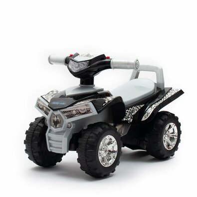 Mașinuță Baby Mix pentru copii cu sunet ATV, gri