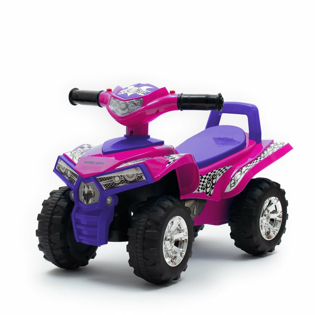 Baby Mix gyerek négykerekű Quad hanggal bike, rózsaszínű