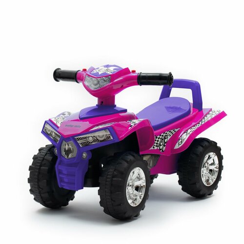 Mașinuță Baby Mix pentru copii cu sunet Quad bike, roz