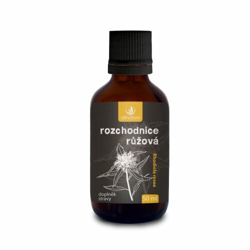 Obrázok Allnature Rozchodnica - Rhodiola rosea bylinné kvapky 50ml