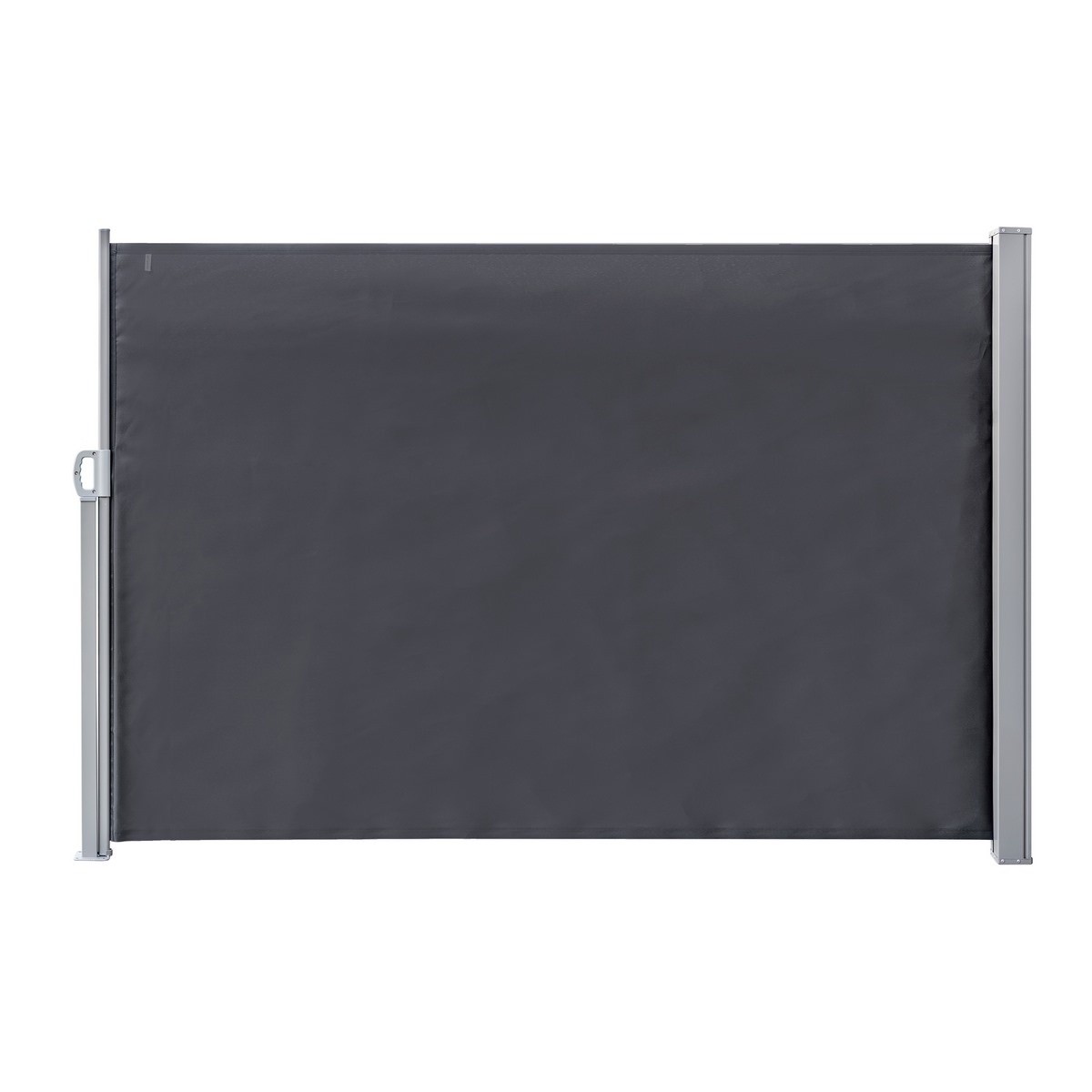 Happy Green Składana parawan przesuwny 3 x 1,6 m, szary