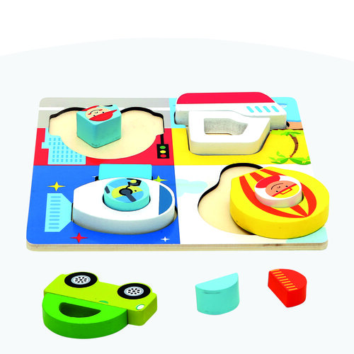 Bino 3D Puzzle - transport