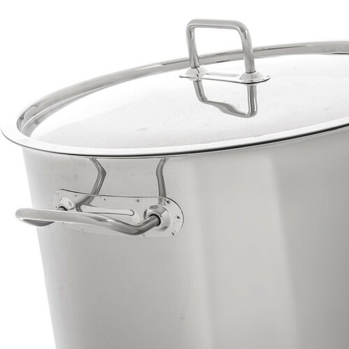 Orion Cratiță din oțel inoxidabil cu grilă 32 l
