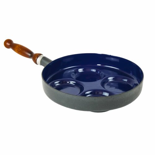 Sfinx Smaltált palacsintasütő fa fogantyúval BSE,24 cm