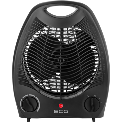 ECG TV 3030 Heat R Black meleg levegő ventilátorfekete