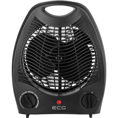 ECG TV 3030 Heat R Black teplovzdušný ventilátor, čierna