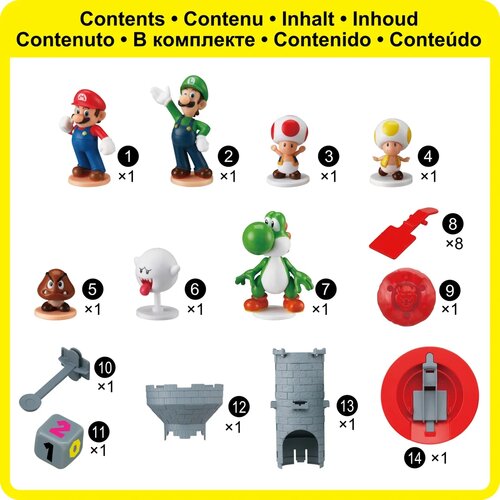 Epoch Super Mario Blow Up dosková hra Roztrasená​ veža