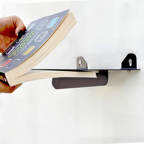 Súprava poliček Black and Brown, 2 ks