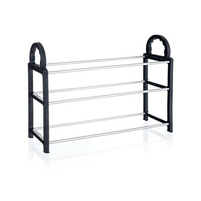 Brilanz Шафа для взуття BOLTON 65 x 17 x 42 см, 3полиці, чорна