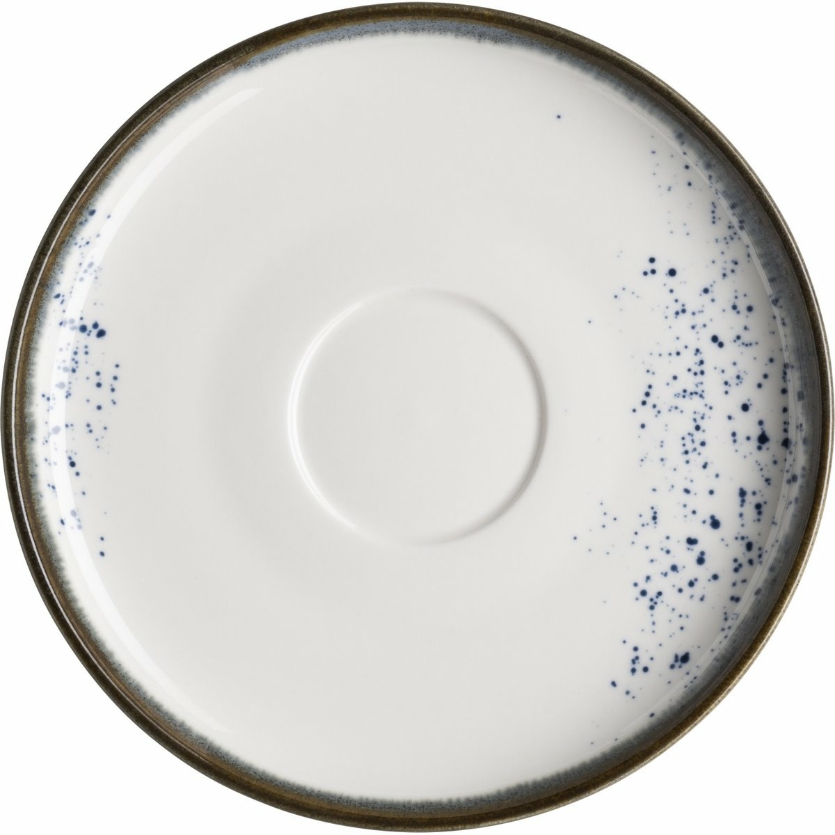 Mäser Podšálek na kávu Pintar White modré tečky 14 cm, L - thumb (0)