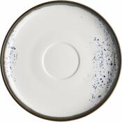 Mäser Блюдце під чашку для кави Pintar White сині крапки 14 см