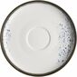 Mäser Podšálek na kávu Pintar White modré tečky 14 cm