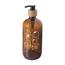 Orion Stekleni dozirnik za milo, rjava, 0,5 l