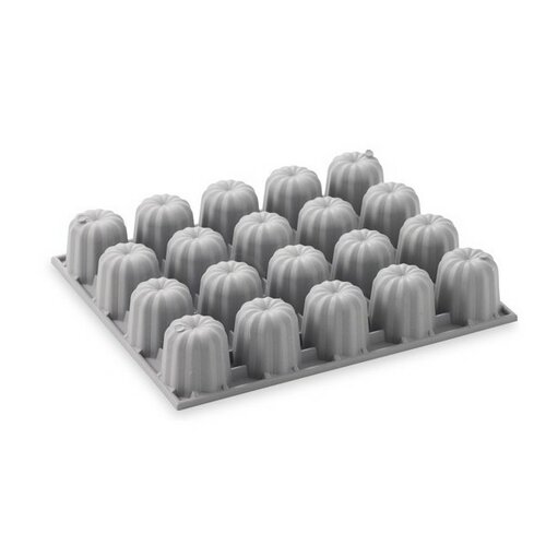 De Buyer 1856.21D forma silikonowa Mini Canelés,20 szt.