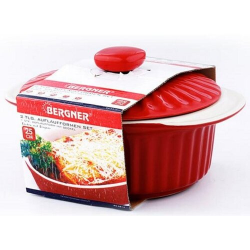 Miska do zapiekania z pokrywką 1,5 l, Bergner