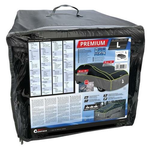 Compass Pokrowiec przeciw gradowi PREMIUM L 480 x177 x 119 cm