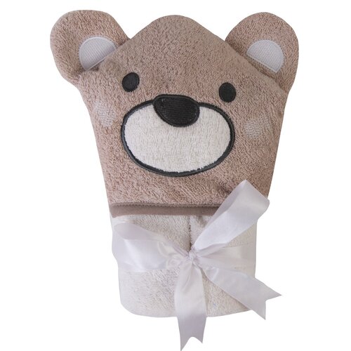 Babymatex Kinderbadetuch mit Kapuze Jimmy Bär, 80 x 80 cm