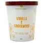 Arome Vanilla & Sandalwood gyertya üvegben, fém fedéllel 255g