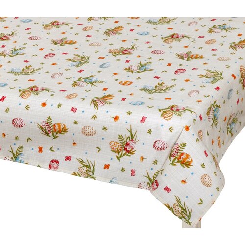 Bellatex Скатертина Великоднє Яйце бежевий, 120 x 140 см