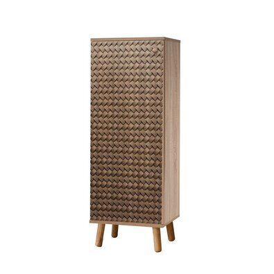 Skrinka na topánky Mega Sonoma Oak Ratan