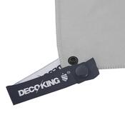 DecoKing Fitness Uterák Ekea strieborná, 40 x 80 cm