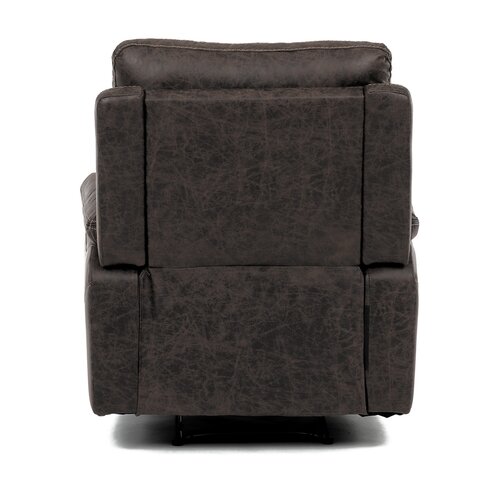 Fotel rozkładany 4092 COF3, vintage, ciemny brąz