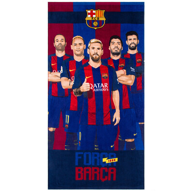 Osuška FC Barcelona Barca Team, 75 x 150 cm