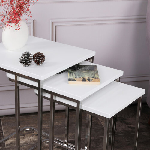 Stolik składany Zigon, 3 szt.