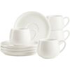 Mäser Set of espresso cups with saucers, 4 pcs TAYA – 110 ml