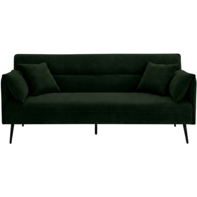 Rozkładana sofa Amelia, zielona