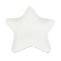 Castron din porțelan Altom Star, 19 x 18 x 2 cm, alb