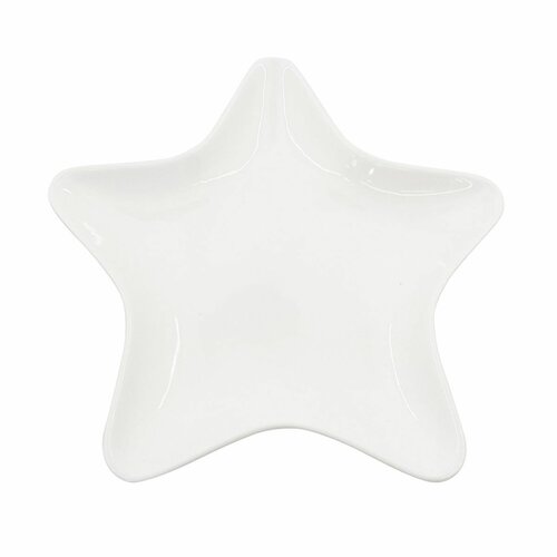 Altom Порцелянова миска Star, 19 x 18 x 2 см, білий