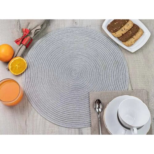 Altom Serving set Straw srebrna, premer 38 cm, set4 kos