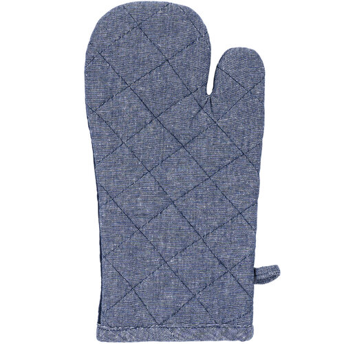 Potholder and trivet Heda dark blue, set of 2