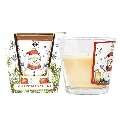 Arome Illatos gyertya üvegben  Christmas Scent,120 g