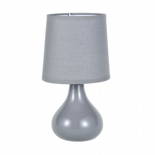 Altom Ceramiczna lampa stołowa, szary