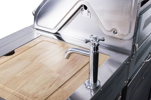 Plynový gril G21 Arizona, BBQ kuchyně Premium Line 6 hořáků + zdarma redukční ventil