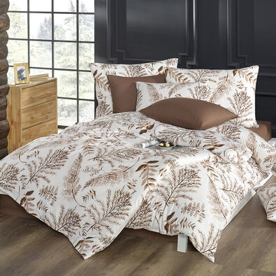 4Home Bombažno posteljnino Twig, 140 x 220 cm, 70x 90 cm