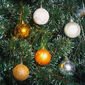 Vánoční koule na stromeček zlatá 20 kusů