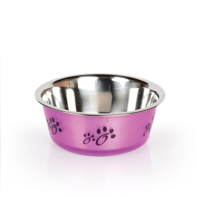 Tommi Миска для собак Crystal рожева, 0,9 л, 17 x 6,5 см